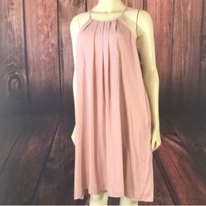 Francesca’s Everly Blush Pink Dress